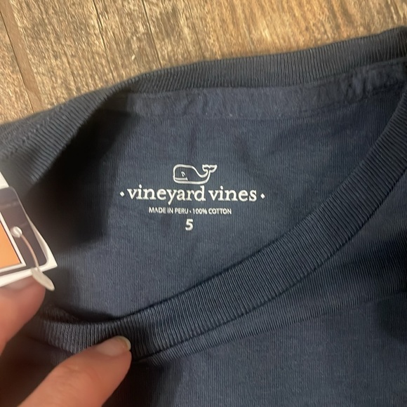 NWT Size 5 Vineyard Vines Long Sleeve Tee - Picture 5 of 6